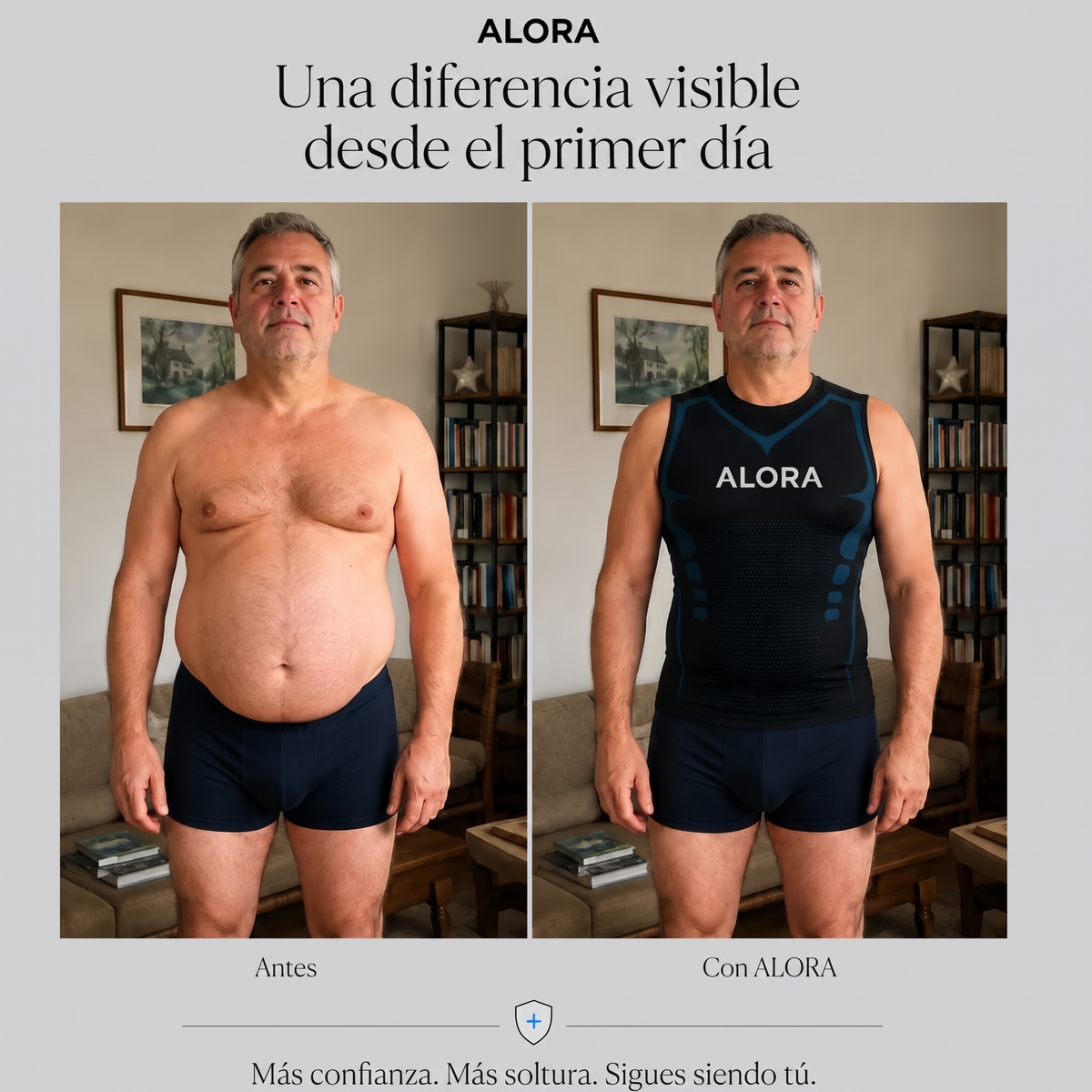 Camiseta de Compresión Moldeadora